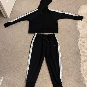 Matching Nike jogger and jacket set